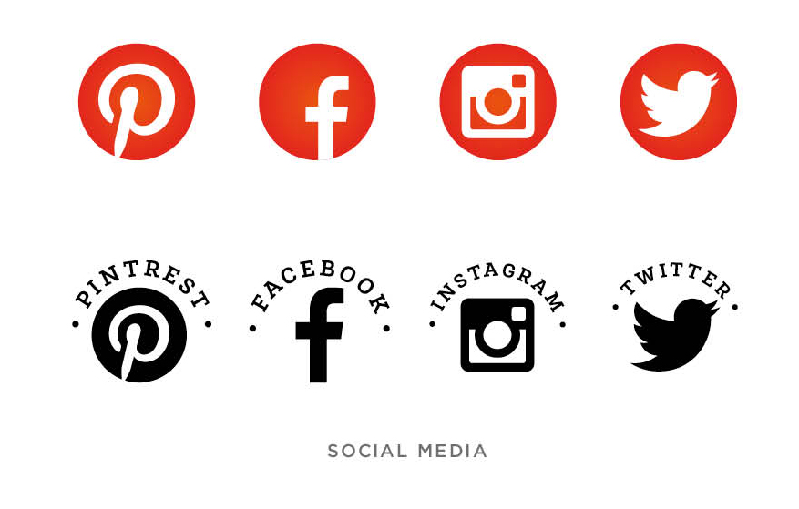 E.Tyrrell Media Social Media Icons